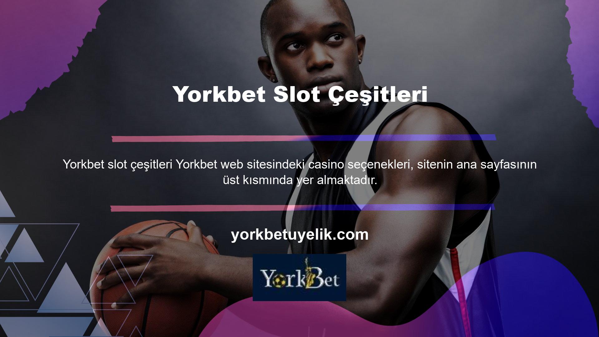 Yorkbet web sitesi casino oyunları, bahis meraklıları için casino dünyasının en popüler ve önemli oyun seçeneklerinden biridir